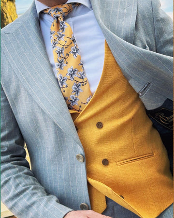 Three Pieces Strip Suit