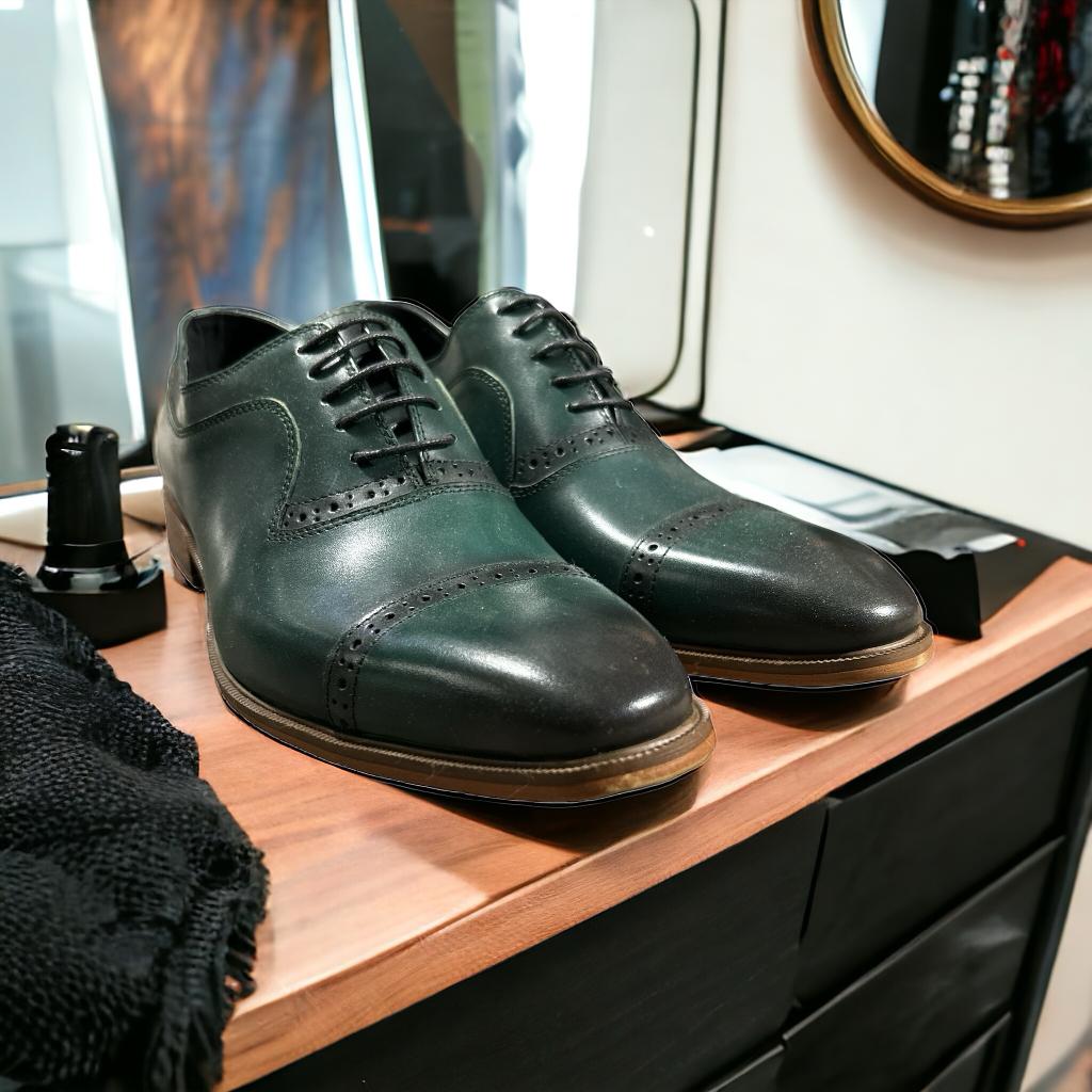 Emerald Green Dress Shoes – Cesare Bianni Emerald Green Dress Shoes – Cesare Bianni